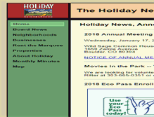 Tablet Screenshot of holidayneighborhood.com